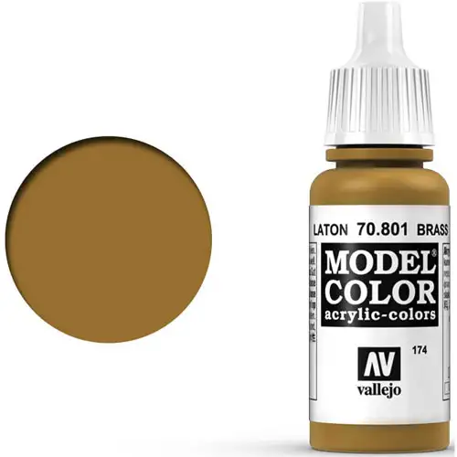 Vallejo Model Color Paint: Brass