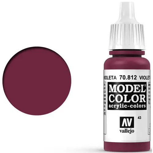 Vallejo Model Color Paint: Violet Red