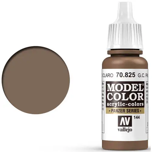Vallejo Model Color Paint: German Camouflage Pale Brown