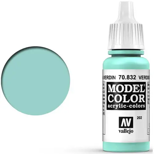 Vallejo Model Color Paint: Verdigris Glaze