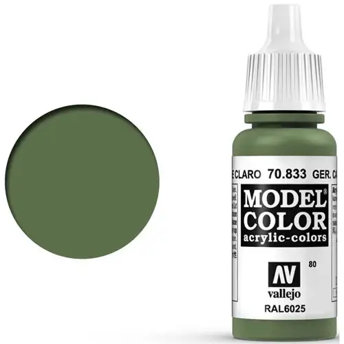 Vallejo Model Color Paint: German Camouflage Bright Green
