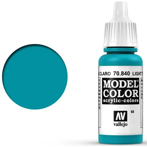 Vallejo Model Color Paint: Light Turquoise