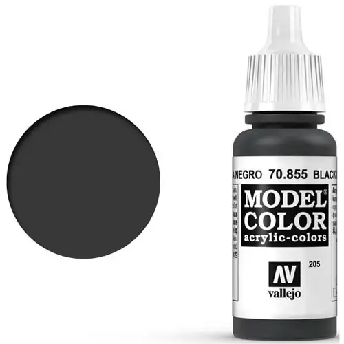 Vallejo Model Color Paint: Black Glaze