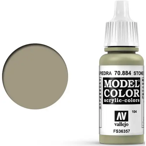 Vallejo Model Color Paint: Stone Grey