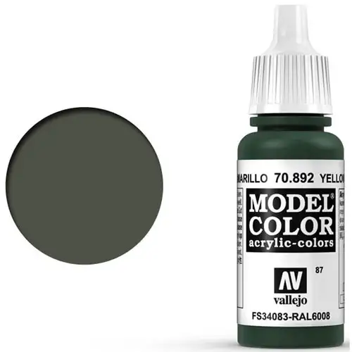 Vallejo Model Color Paint: Yellow Olive