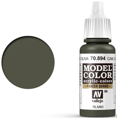 Vallejo Model Color Paint: Camouflage Olive Green