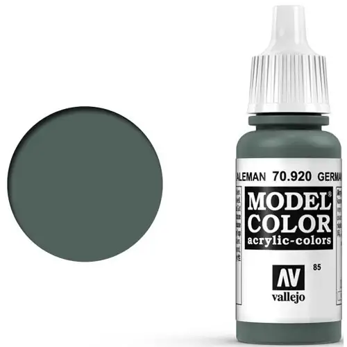 Vallejo Model Color Paint: German Uniform Green