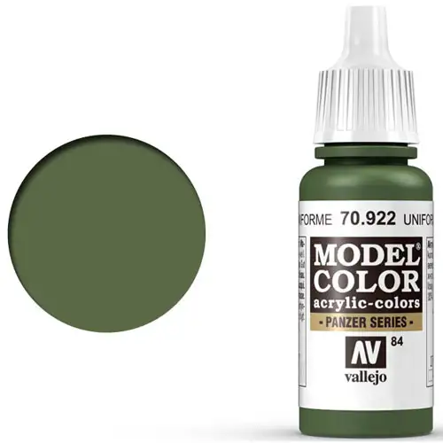 Vallejo Model Color Paint: USA Uniform Green