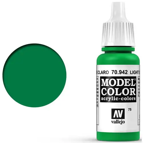 Vallejo Model Color Paint: Light Green