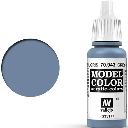 Vallejo Model Color Paint: Grey Blue