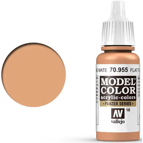Vallejo Model Color Paint: Flat Flesh