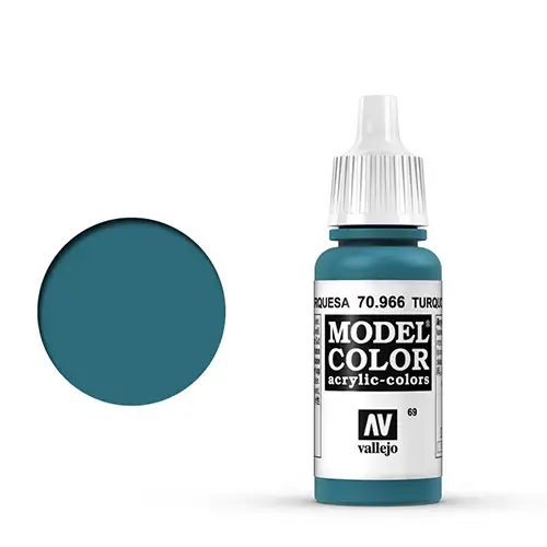 Vallejo Model Color Paint: Turquoise
