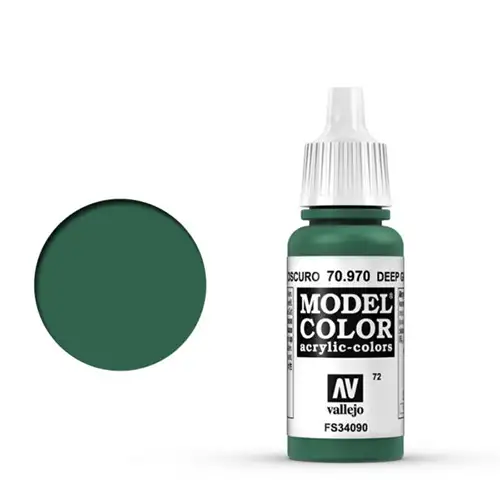 Vallejo Model Color Paint: Deep Green