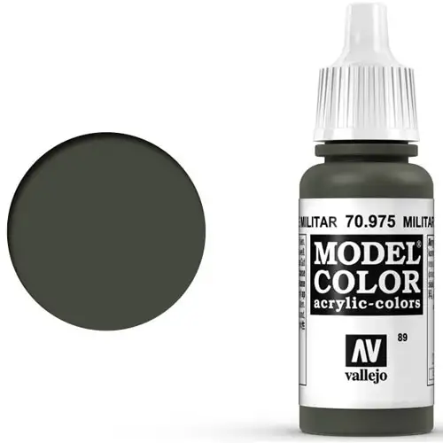 Vallejo Model Color Paint: Military Green