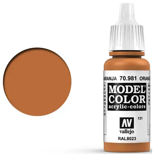 Vallejo Model Color Paint: Orange Brown