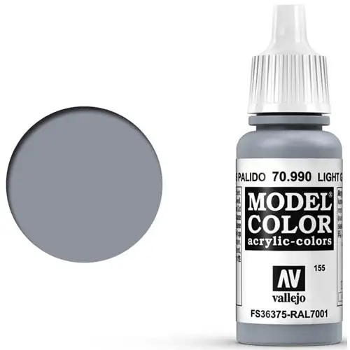 Vallejo Model Color Paint: Light Grey
