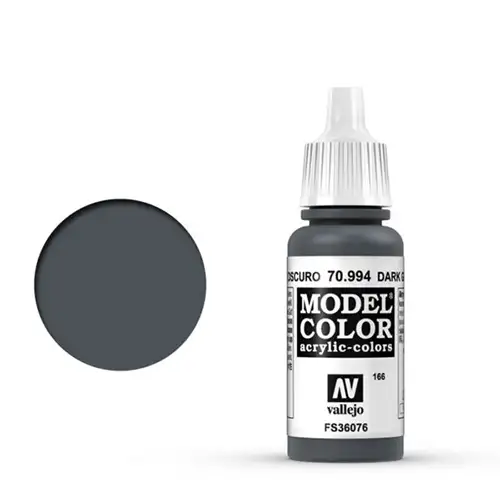 Vallejo Model Color Paint: Dark Grey