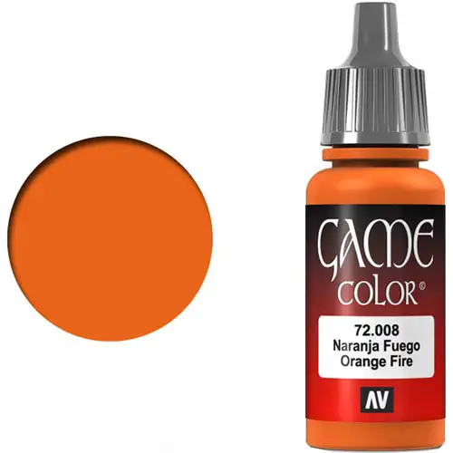 Vallejo Game Color: Orange Fire (17ml)