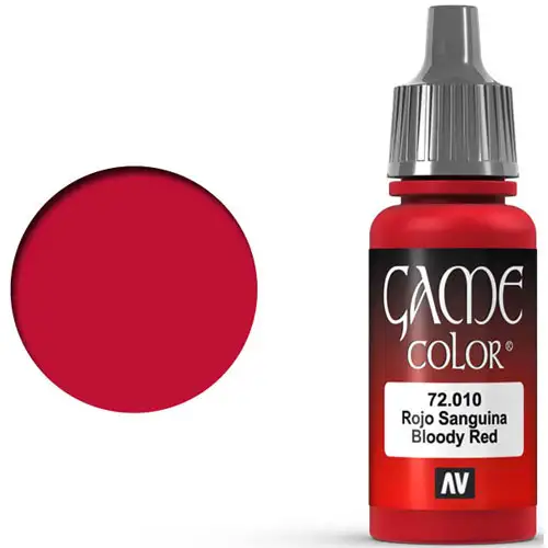 Vallejo Game Color: Bloody Red (17ml)