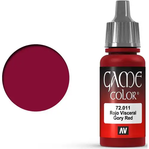 Vallejo Game Color: Gory Red (17ml)