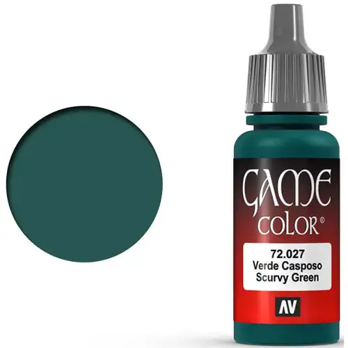 Vallejo Game Color: Scurvy Green (17ml)