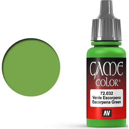 Vallejo Game Color: Scorpy Green (17ml)