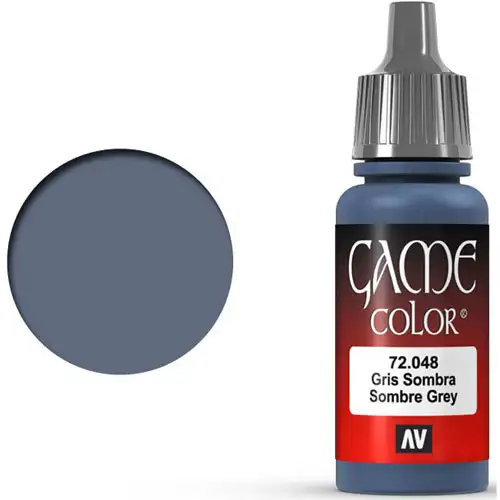 Vallejo Game Color: Sombre Grey (17ml)