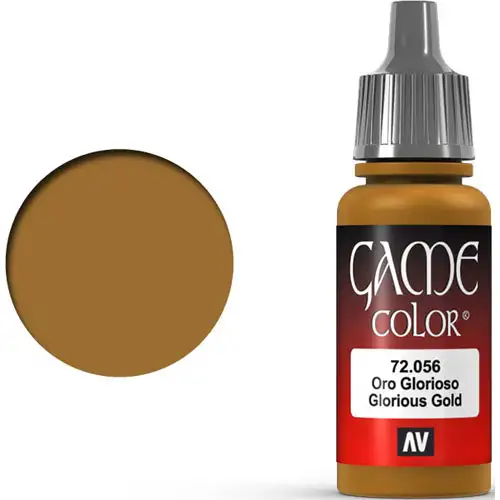 Vallejo Game Color: Glorious Gold (17ml)