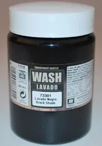 Vallejo Auxiliary Products - Black Wash (200ml)