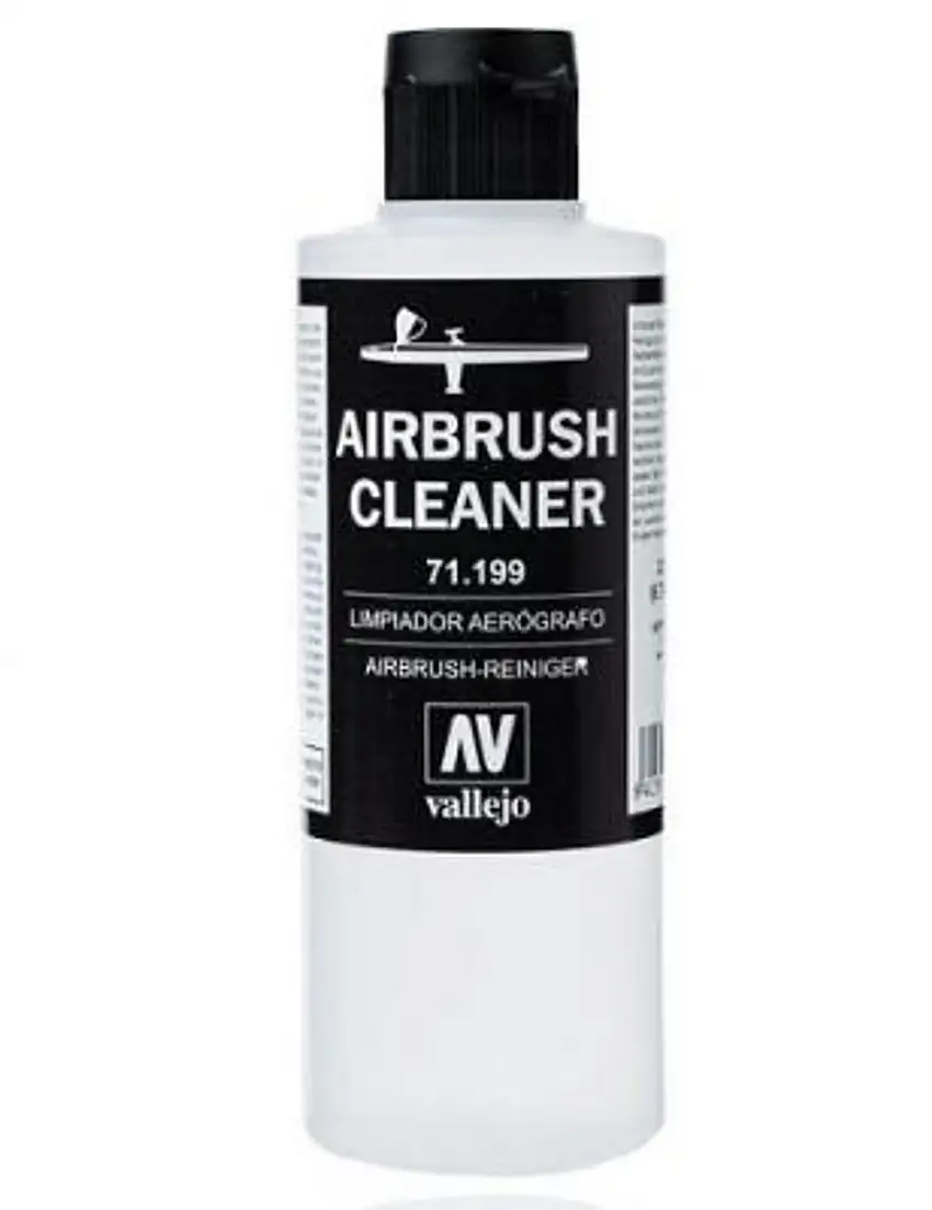 Airbrush Cleaner 200ml Bottle Vallejo Paint