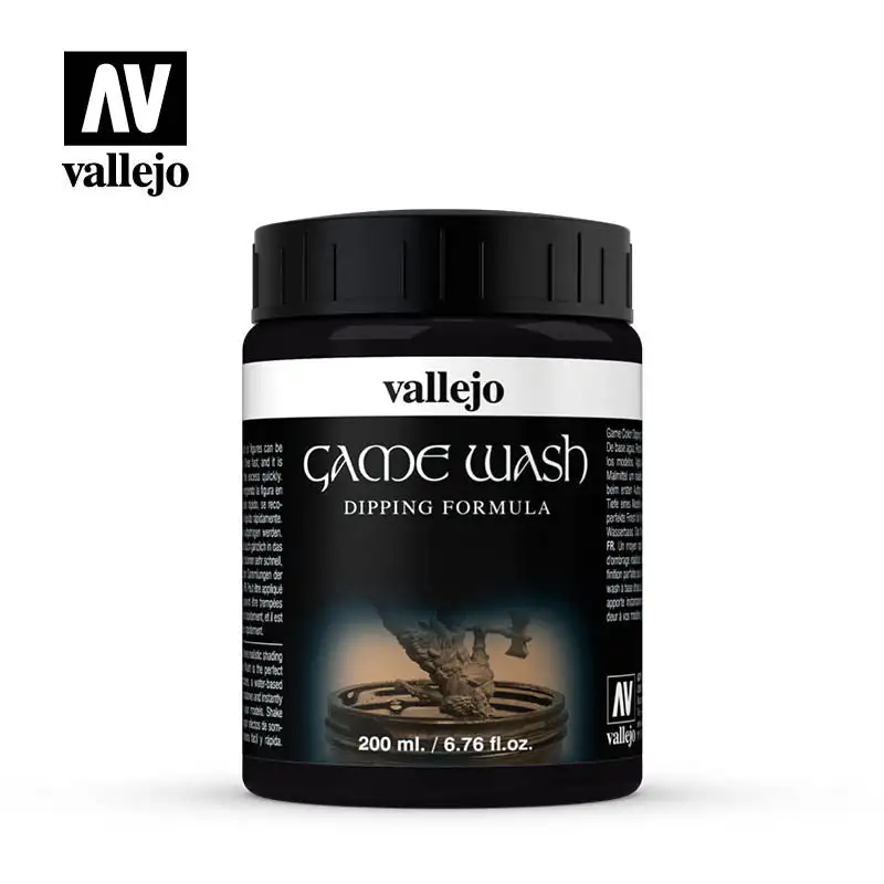 Vallejo Vallejo Game Color Black Wash 73301 for painting miniatures