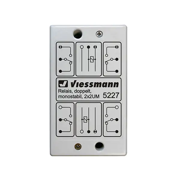 Viessmann 5227 Relay Double Monostable 2x2UM