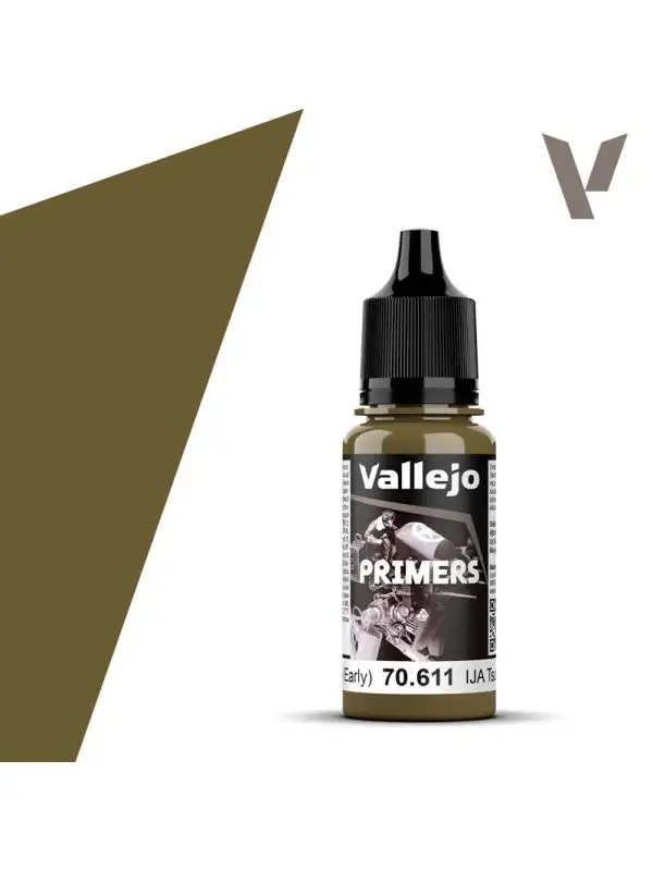 Vallejo Primers 70611 IJA Earth Green Acrylic Paint