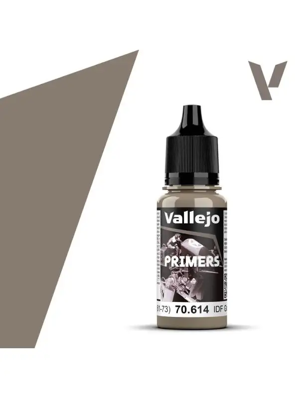 Vallejo Primers 70614 IDFSand Grey Acrylic Paint