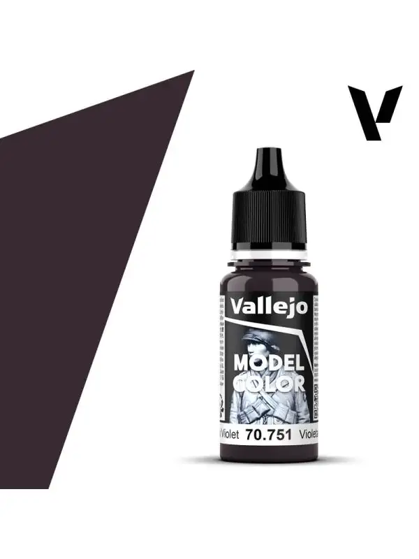 Vallejo Model Color 70751 Black Violet Acrylic Paint