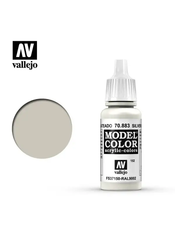 Vallejo Model Color 70883 Silver Gray Acrylic Paint