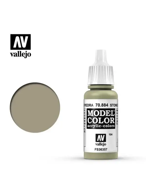 Vallejo Model Color 70884 Stone Grey Acrylic Paint