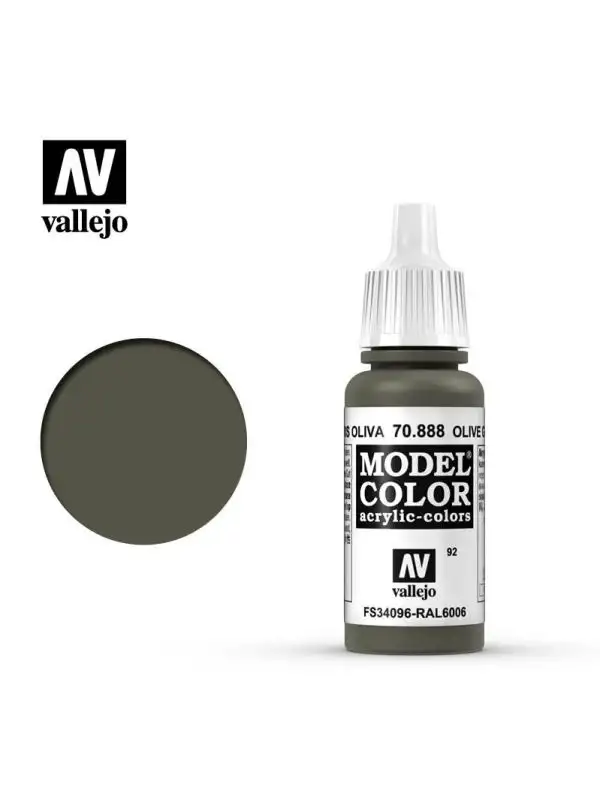 Vallejo Model Color 70888 Olive Grey Acrylic Paint