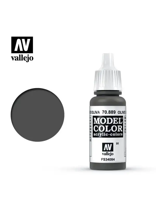 Vallejo Model Color 70889 Olive Brown Acrylic Paint