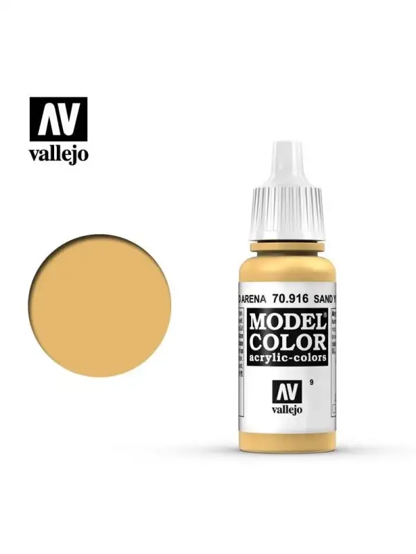 Vallejo Model Color 70916 Sand Yellow Acrylic Paint