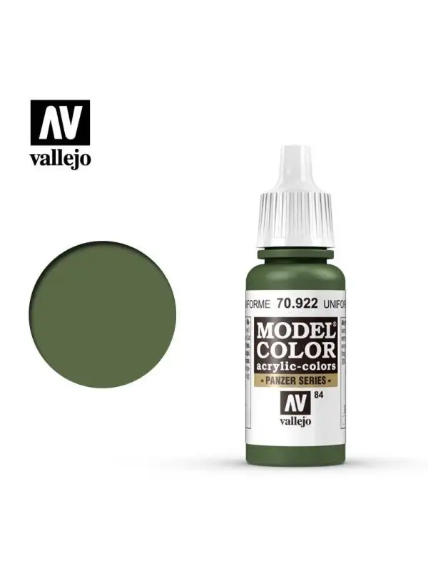 Vallejo Model Color 70922 Uniform Green Acrylic Paint