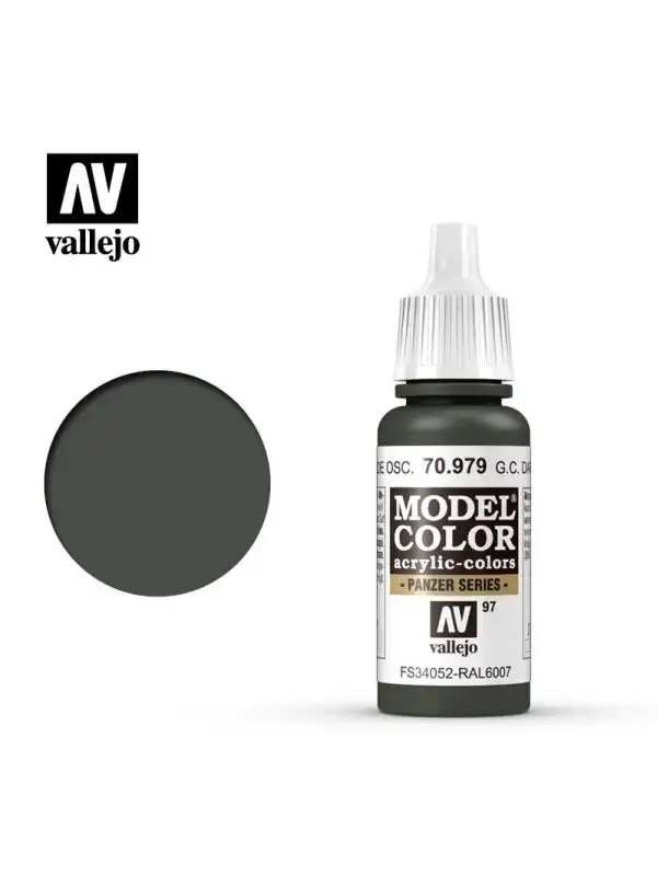 Vallejo Model Color 70979 German Camouflage Dark Green Acrylic Paint