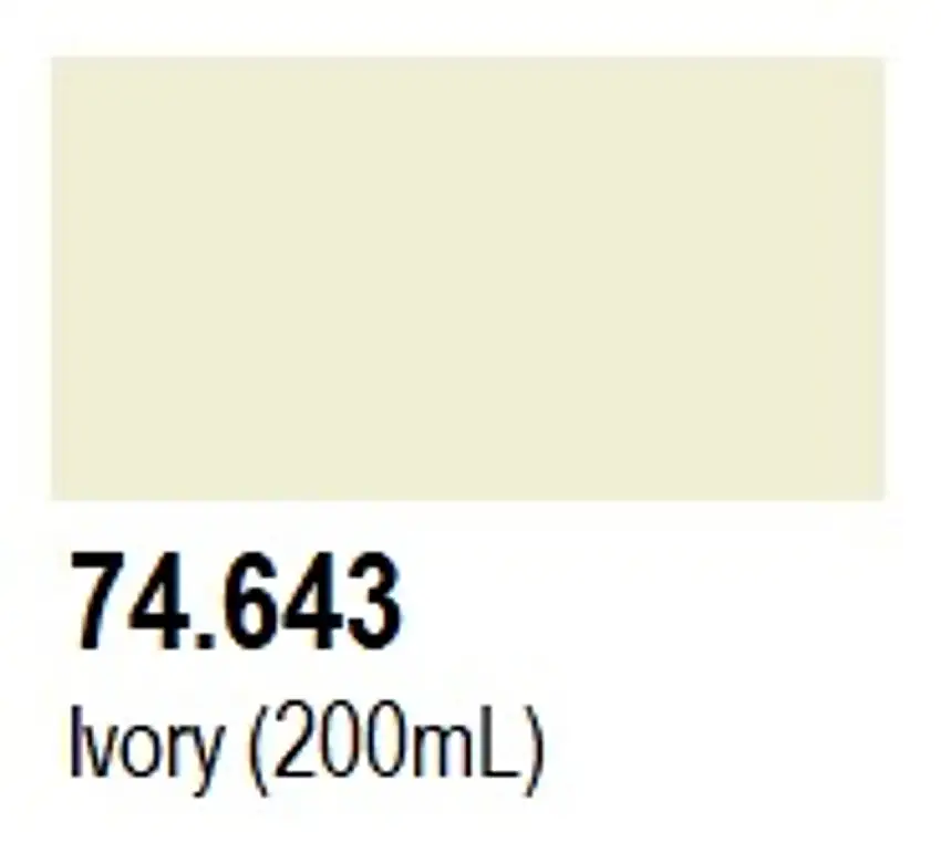 Ivory Primer Mecha Color 200ml Bottle Vallejo Paint