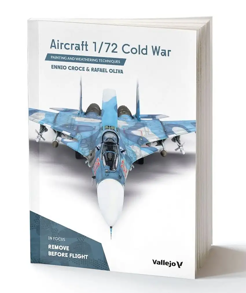 Aircraft 1/72 Cold War Painting & Weathering Techniques Book Vallejo