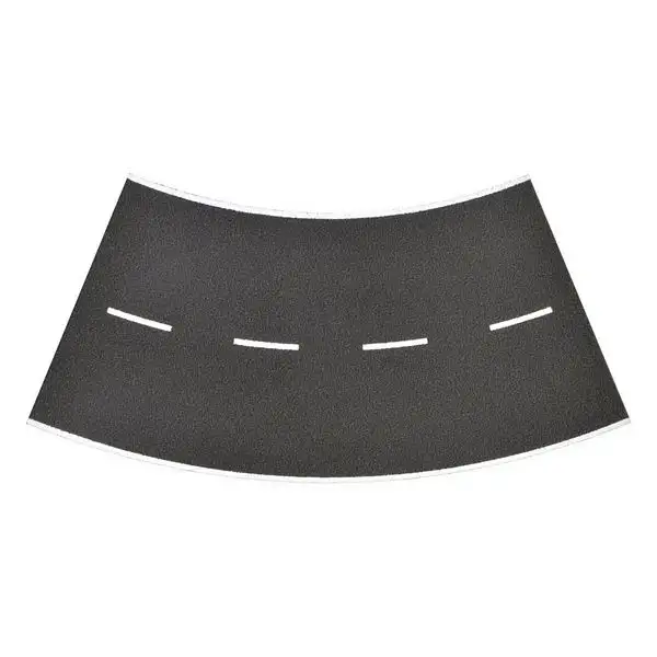 Vollmer 48266 H0 Street Plate Asphalt 45 Deg Curve