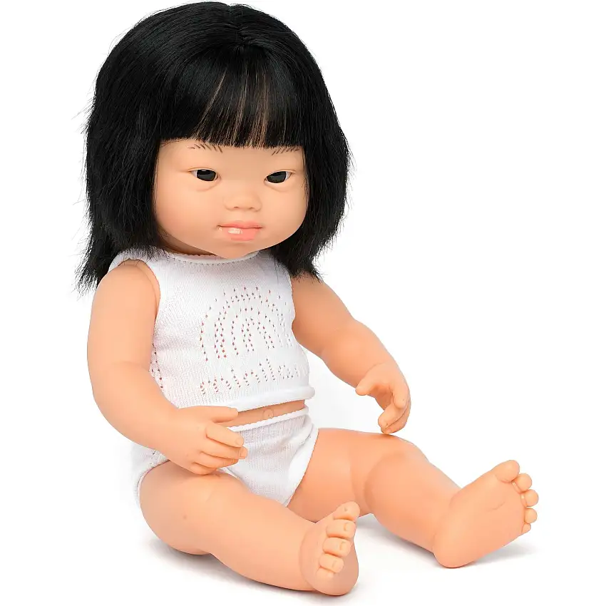 Doll With Down Syndrome | Asian Baby Girl | 15"