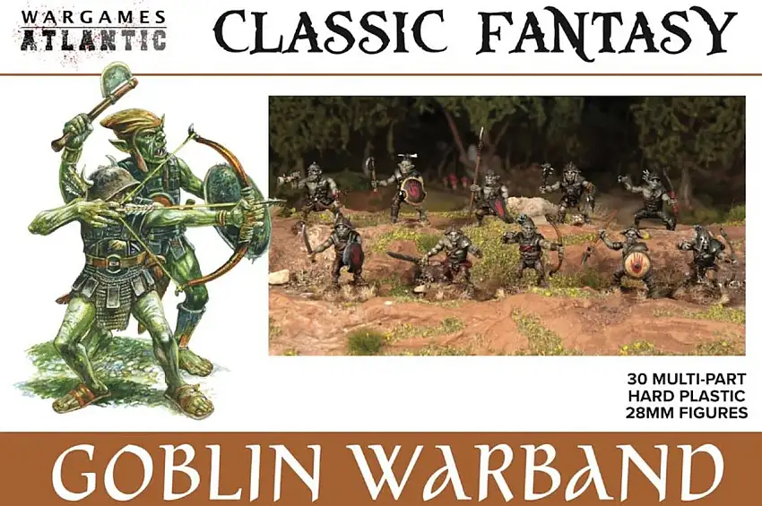 Classic Fantasy: Goblin Warband (30) 28mm Wargames Atlantic
