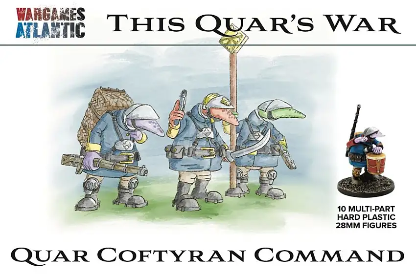This Quar's War: Quar Coftyran Command (10) 28mm Wargames Atlantic