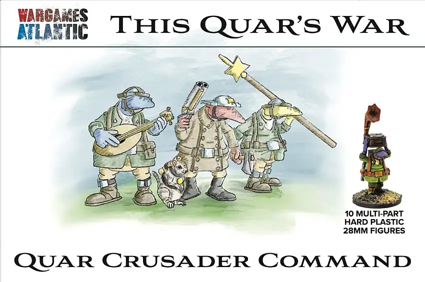 This Quar's War: Quar Crusader Command (10) 28mm Wargames Atlantic