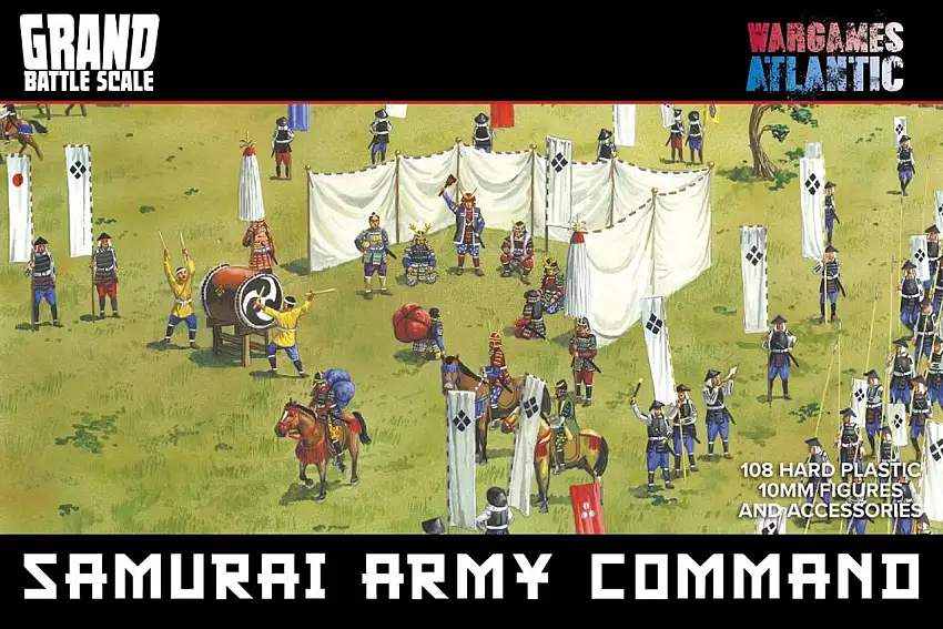 Grand Battle Scale: Samurai Army Command (108) 10mm Wargames Atlantic